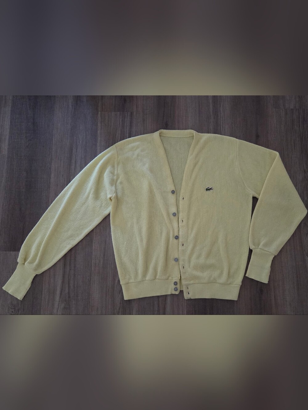 Vintage LACOSTE cardigan